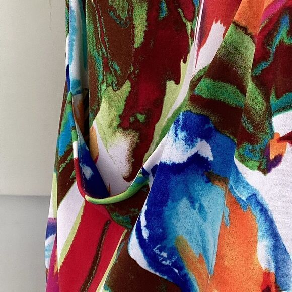 J. Valid sleeveless sun dress gathered skirt LG. 0313 - Picture 8 of 10